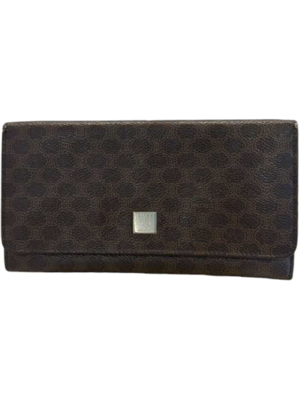 611142CR C1 Celine Wallet Long Brown PVC
